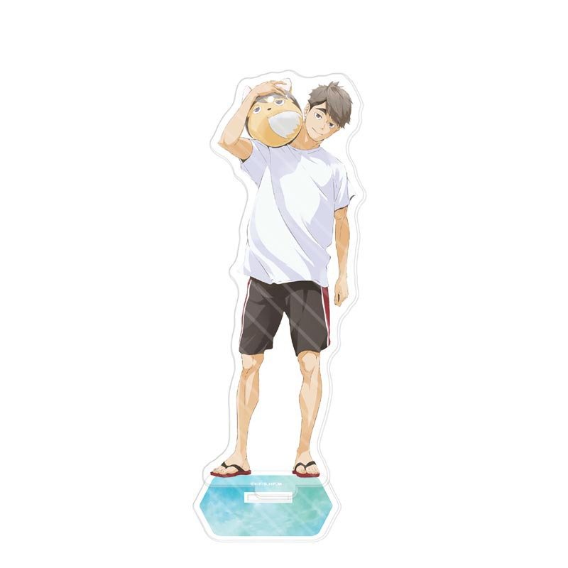 Standee Haikyuu!! Vua bóng chuyền tượng acrylic anime mica chibi trang trí trưng bày mô hình