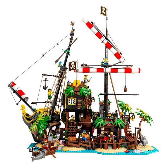 Lego 21322 Ideas Đảo cướp biển - Pirates of Barracuda Bay