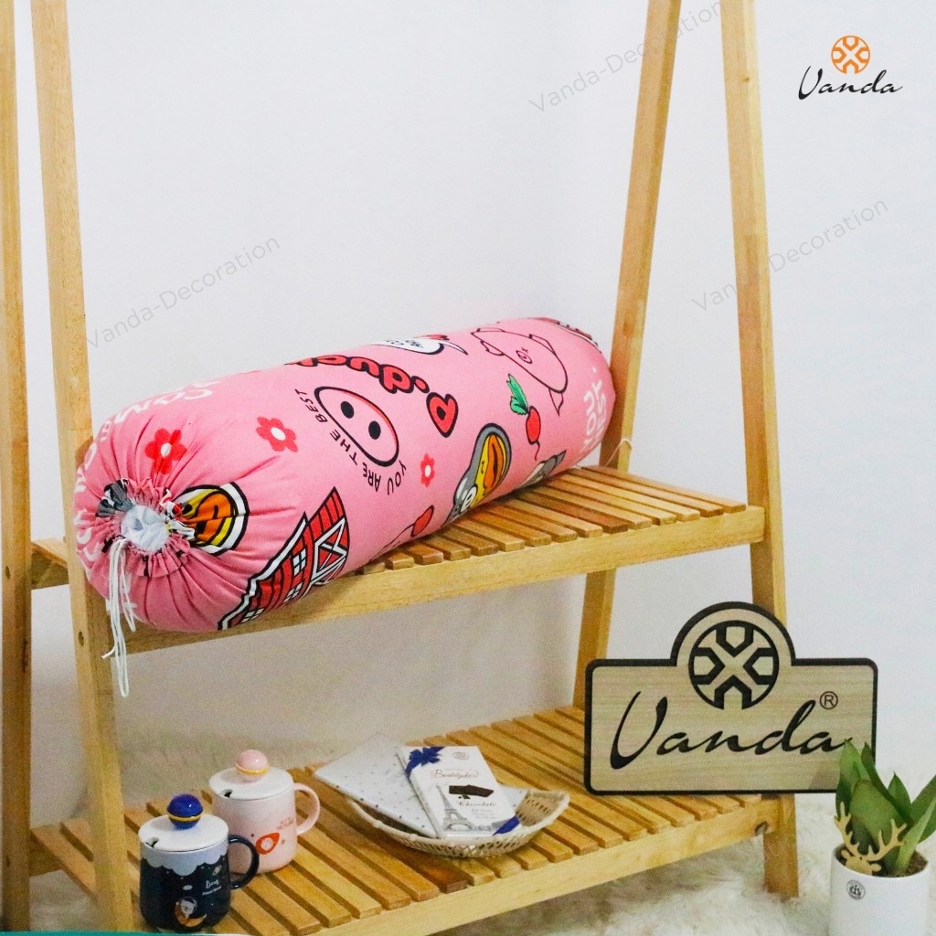 Vỏ gối ôm Cotton Poly người lớn kích thước 35cmx100cm nhiều họa tiết | BigBuy360 - bigbuy360.vn