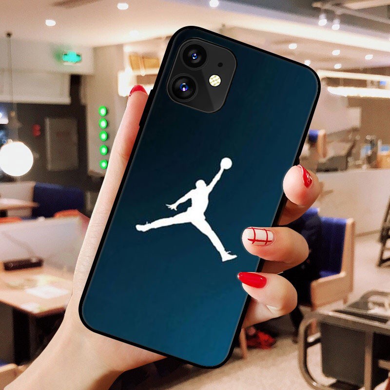 Ốp Điện Thoại Tpu Mềm Hình Air Jodan Cho Iphone 11 12 11 Pro Max Se 2020 12 Mini 12 Pro Max