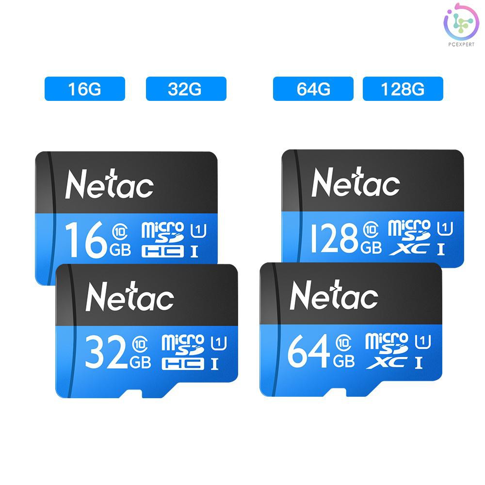 Thẻ nhớ TF Netac P500 có dung lượng 10 32G UHS-1 tốc độ truyền dữ liệu nhanh lên tới 80M