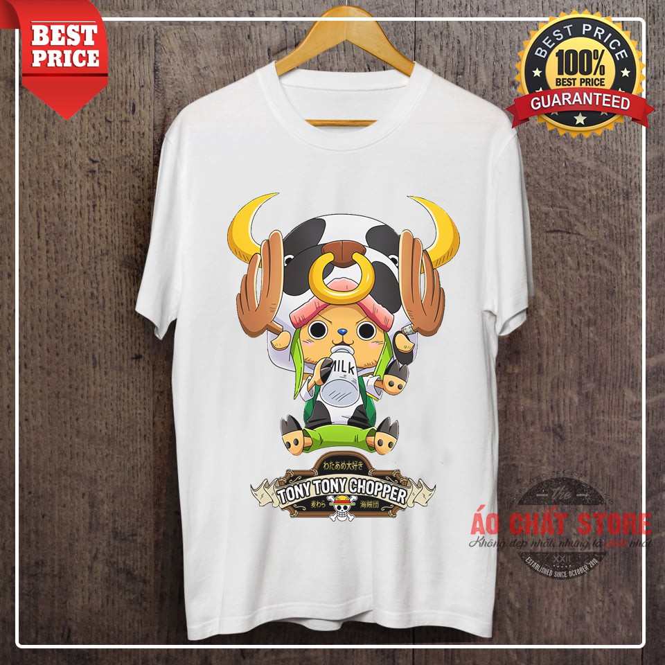 Áo Phông One Piece Tony Chopper Siêu Cute | Áo Thun Hải Tặc Chopper Siêu Độc OP76