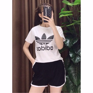 Bộ cottong cộc tay quần đùi
