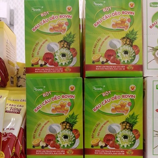 Bột rau câu dẻo rovin hoàng yến gói 10g