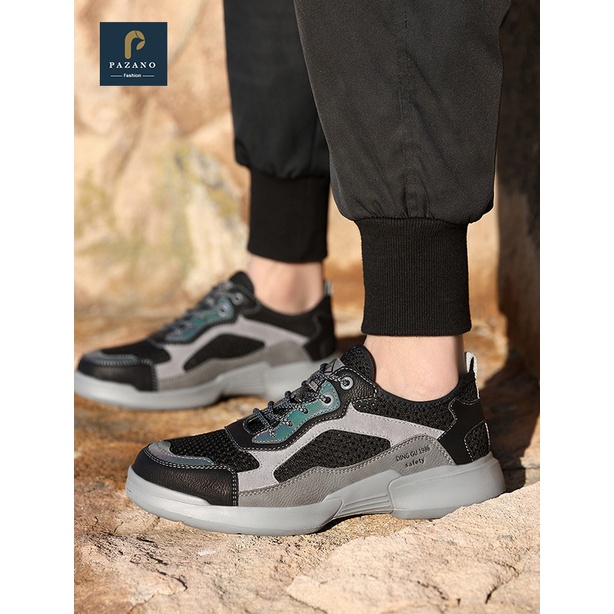 Giày Bảo Hộ Lao Động Kanto 638 Siêu Nhẹ, Mũi Thép, Đế Chống Đinh, Đế Đúc Nguyên Khối, Giày Bảo Hộ Nam [Có Video Thực Tế] | BigBuy360 - bigbuy360.vn