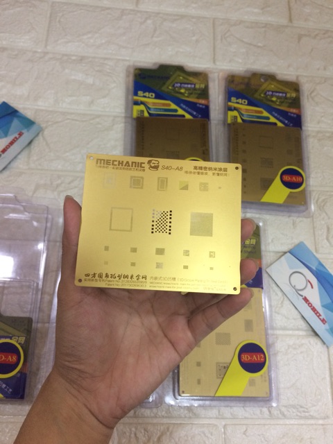 Vĩ làm chân 3D A8 đến A13/ S40 Mechanic