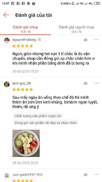 500g bim bim khoai tây vỡ