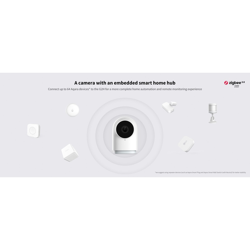 Camera Aqara G2H, Full HD 1080p, hỗ trợ Apple HomeKit, tích hợp Hub Zigbee | BigBuy360 - bigbuy360.vn