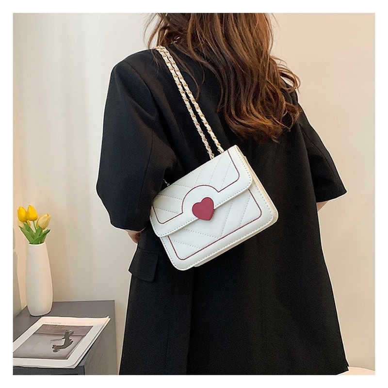 Túi Đeo Chéo Vai Kiểu Vuông Nhỏ Họa Tiết Thêu NB00232