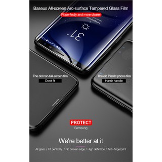 Kính cường lực 3D Baseus cho Samsung S9 / S9 Plus (0.3mm, kính chống trầy xước )