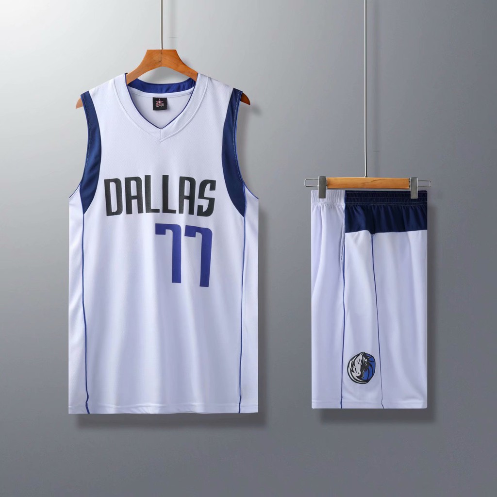 Bộ quần áo bóng rổ Dallas Mavericks - Bộ đồ bóng rổ NBA - Trang phục thi đấu bóng rổ - Bóng Rổ Chính Hãng