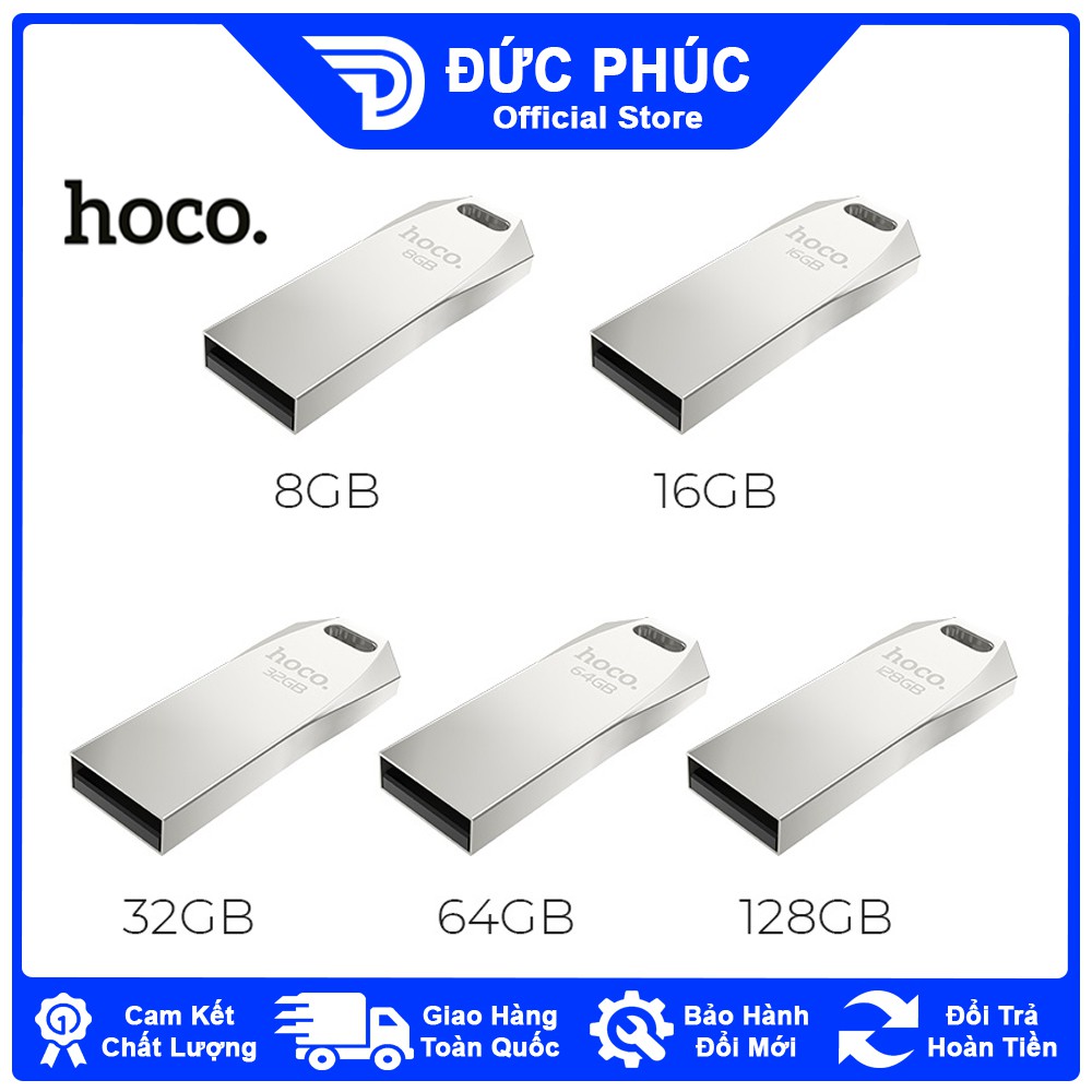 USB Hoco UD4, dung lượng 8GB, 16GB, 32GB, 64GB, 128GB – Chính Hãng