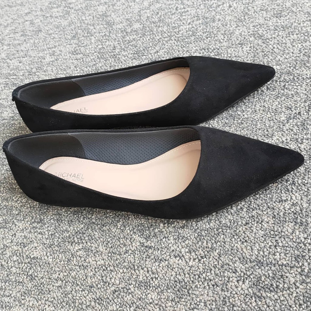 Giày búp bê Michael Kors, da lộn