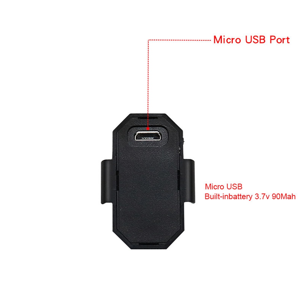 Đèn LED cảnh báo cho xe máy/ UAV ánh sáng nhấp nháy báo tín hiệu khẩn cấp