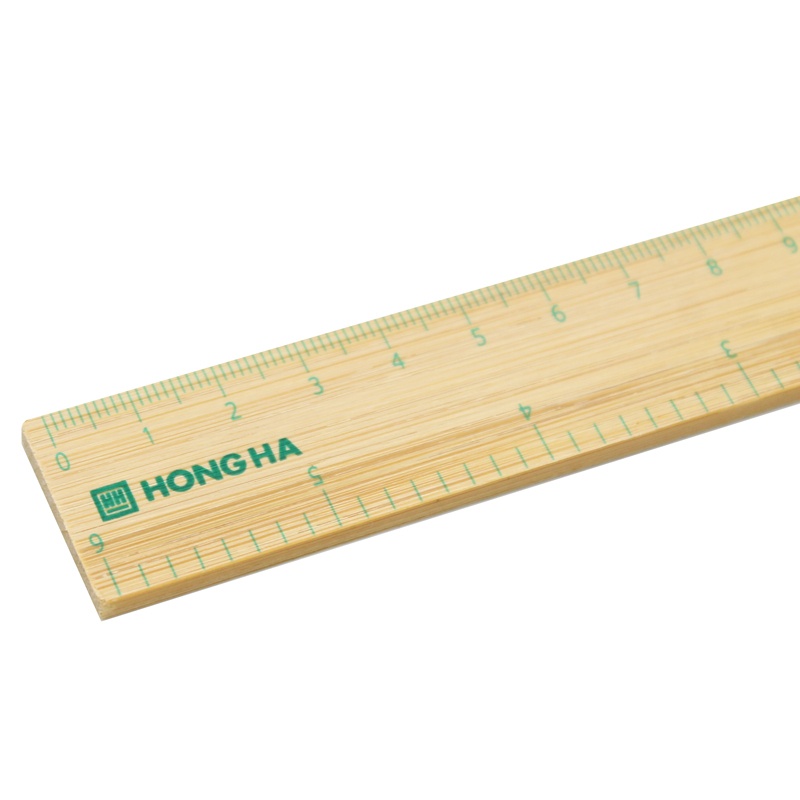 Thước Kẻ Gỗ Green 15 cm - Hồng Hà 3492