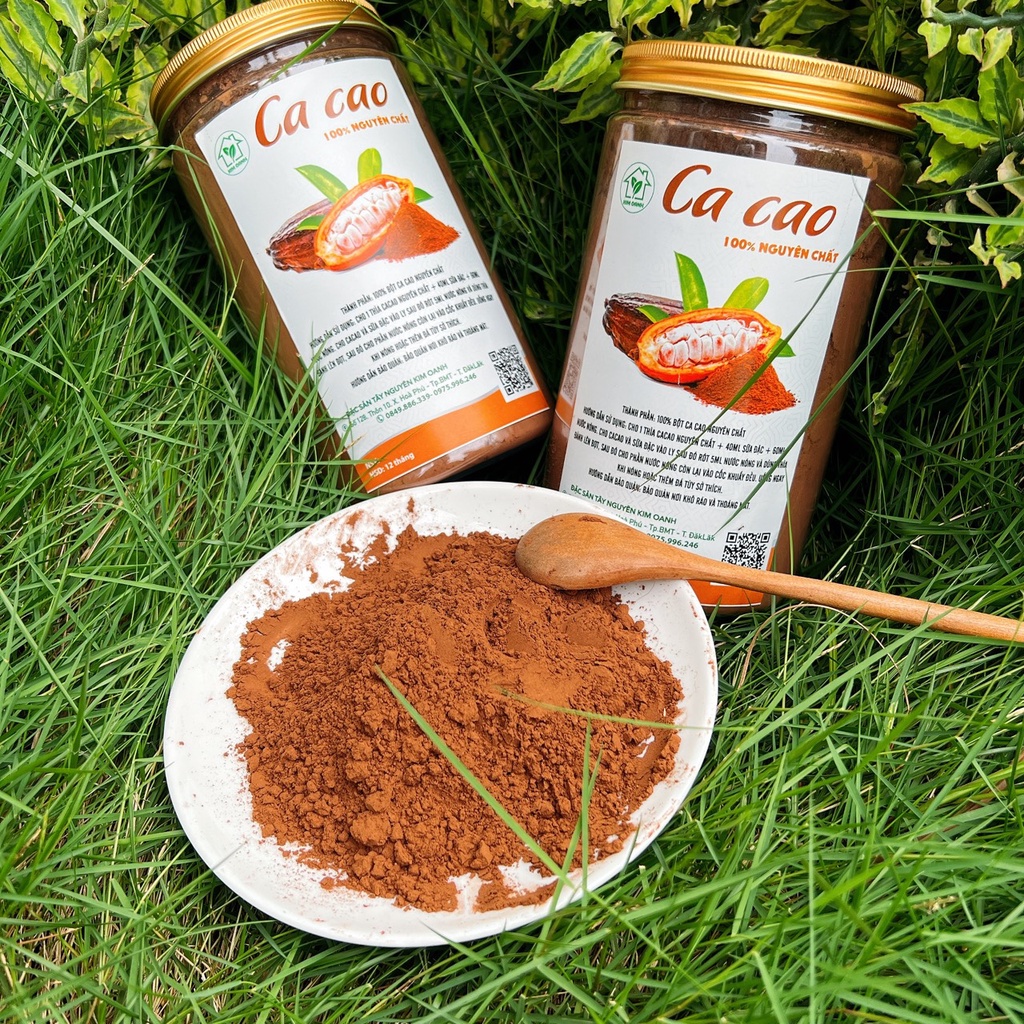 Cacao nguyên chất Đăk Lăk thơm ngon đặc sản Tây Nguyên Kim Oanh