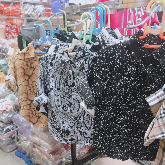 Áo sơ mi lụa mềm co giãn cho bé 8-18kg