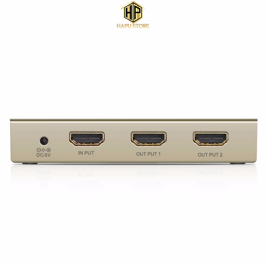 Bộ chia HDMI 1 ra 2 chuẩn 1.4, hỗ trợ 4K*2K, 3D chính hãng - Ugreen 40276