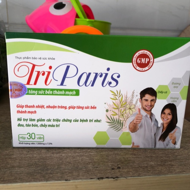 Trĩ paris làm bền vững thành mạch mềm phân