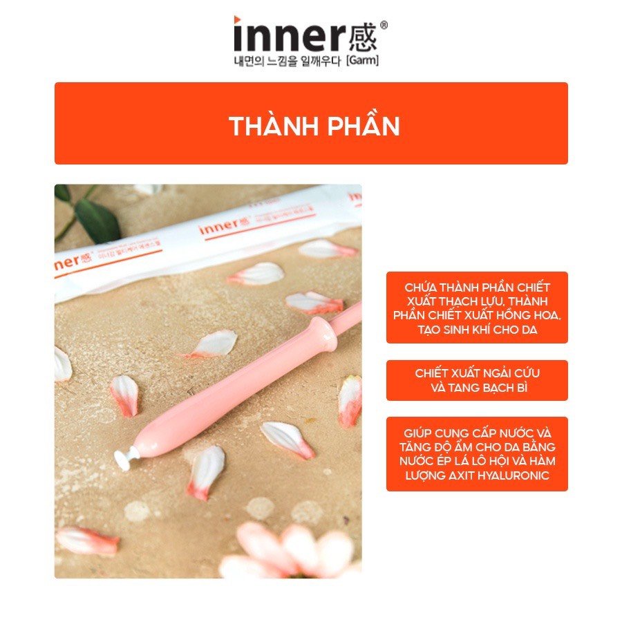Gel Inner Vệ Sinh Phụ Nữ  Sạch Khít Thơm Đũa Thần Inner Hàn Quốc Cân Bằng PH