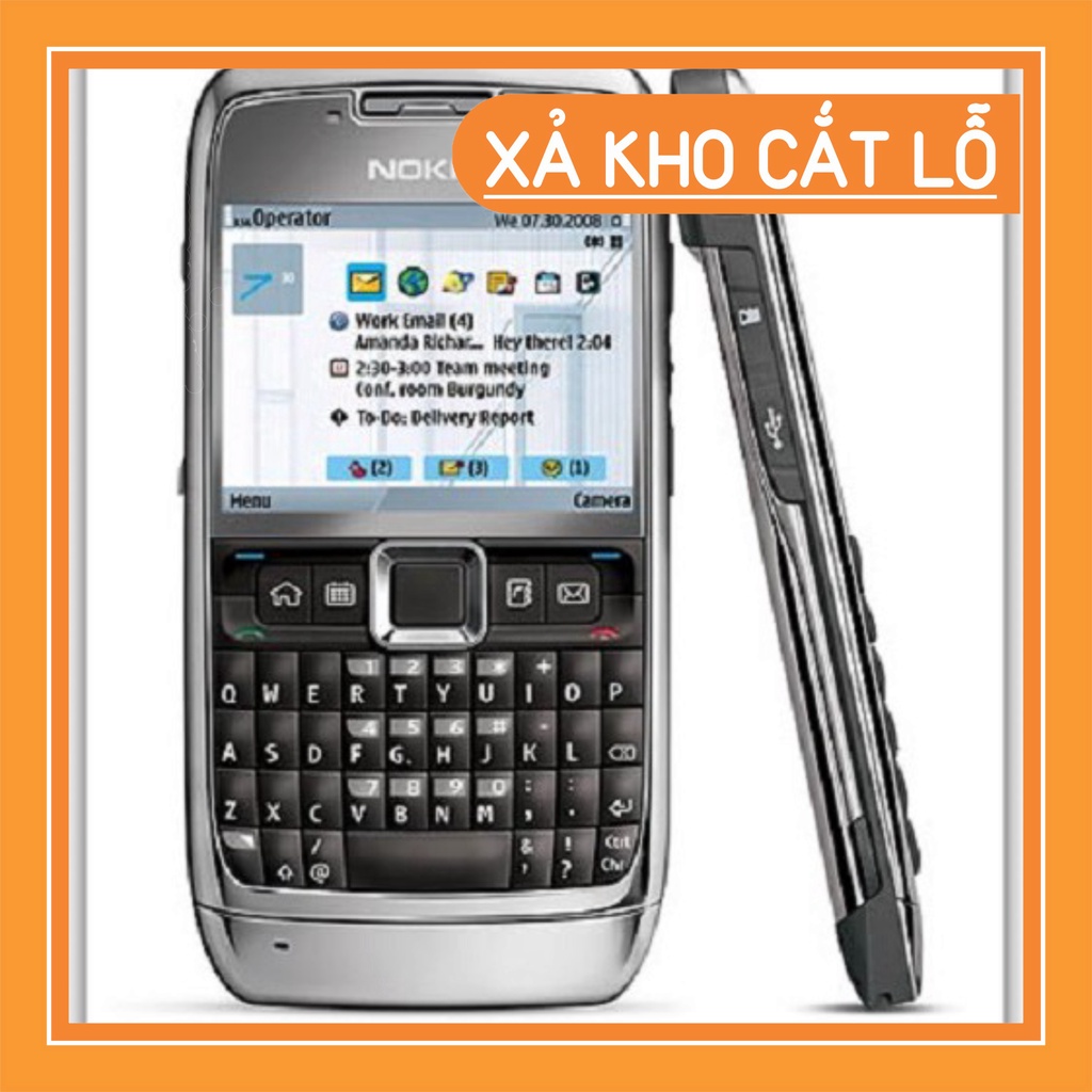 GIÁ CỰC SỐC Điện Thoại NOKIA E71 Chính Hãng Bảo Hành 12 Tháng Có iMEI Zin Pin Sài Lâu GIÁ CỰC SỐC