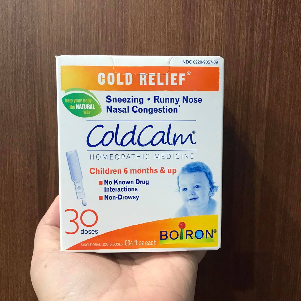 Muối Uống Vi Lượng Đồng Căn Coldcalm Boiron 30 Ống