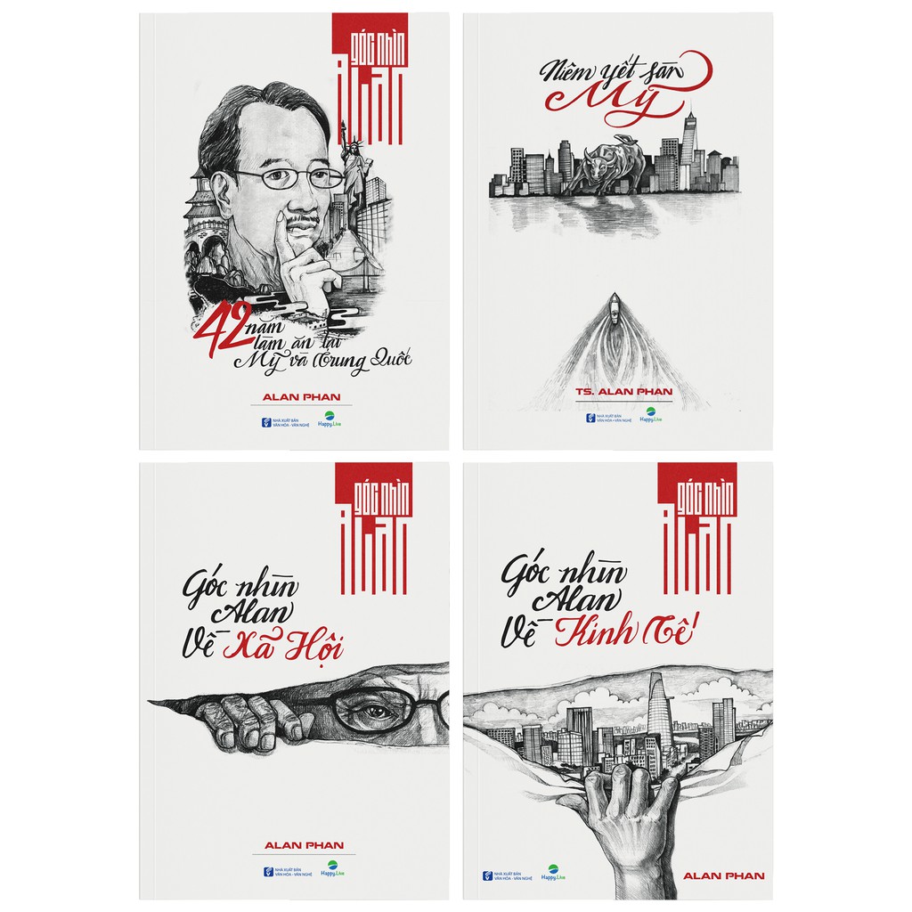 Bộ sách - Góc Nhìn Alan - Bộ Di Sản Alan Phan (Gồm 4 cuốn)