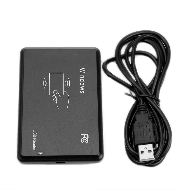 125Khz USB RFID Contactless Proximity Sensor Smart ID Card Reader EM4100