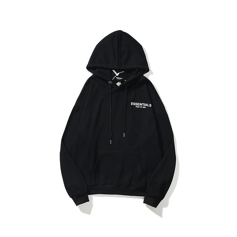 Hot Áo khoác thể thao dài tay có mũ trùm đầu ITEM Essentials cổ điển bằng Cotton nhung cho nam và nữ