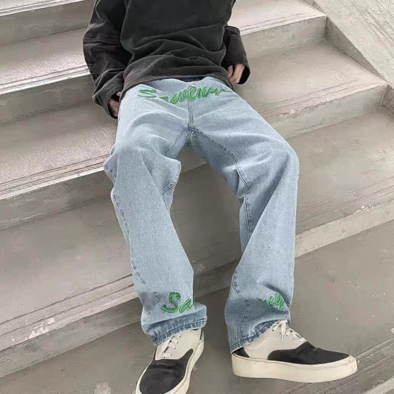 QUẦN BAGGY JEANS ỐNG RỘNG SAWENYU