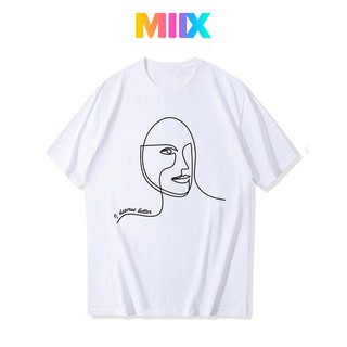 Áo thun tay lỡ form rộng unisex Miix basic tee MT017