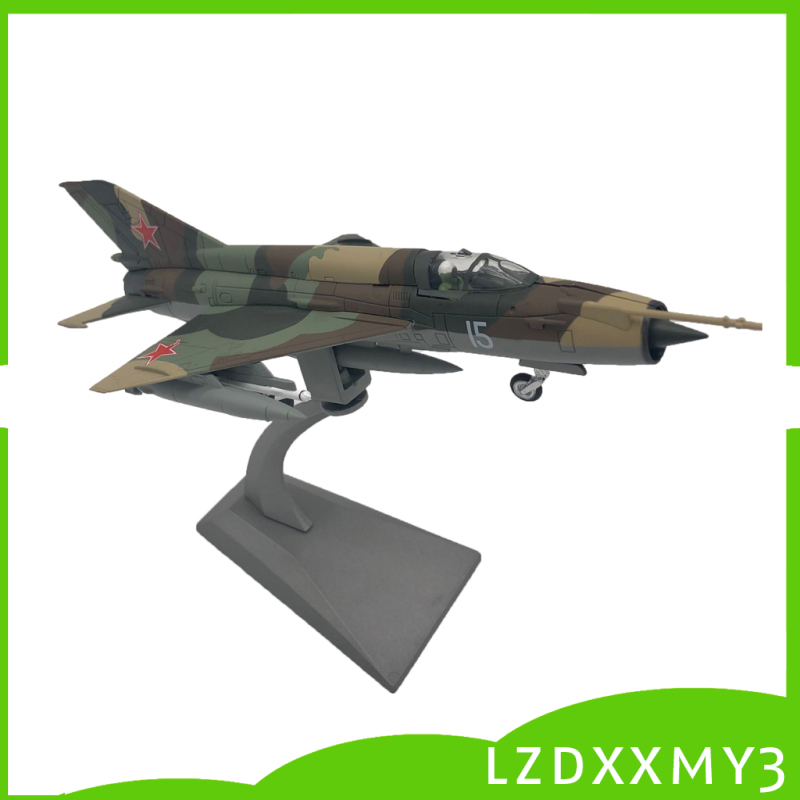 Mô Hình Máy Bay Chiến Đấu Mig-21 Tỉ Lệ 1: 100