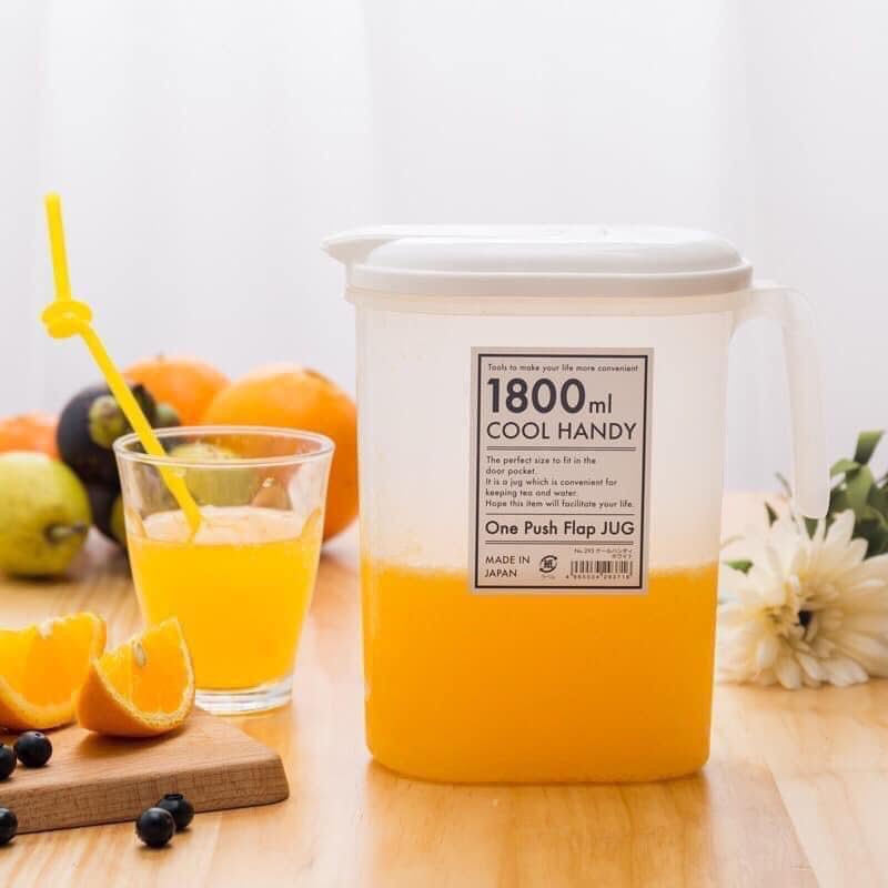 Bình Đựng Nước (Sale Rẻ) Bình Đựng Nước Chịu Nhiệt Cao Dung Tích Lớn Kiểu Nhật Bản 1.8L