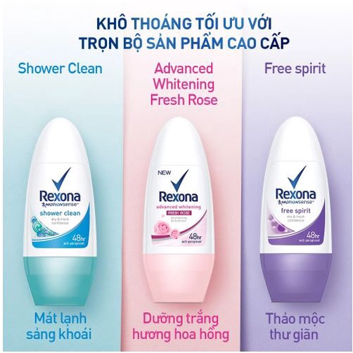 Lăn Khử Mùi, Ngăn Tiết Mồ Hôi 48H Rexona Anti-Perspirant Roll On 50ml [che tên sản phẩm khi giao hàng]