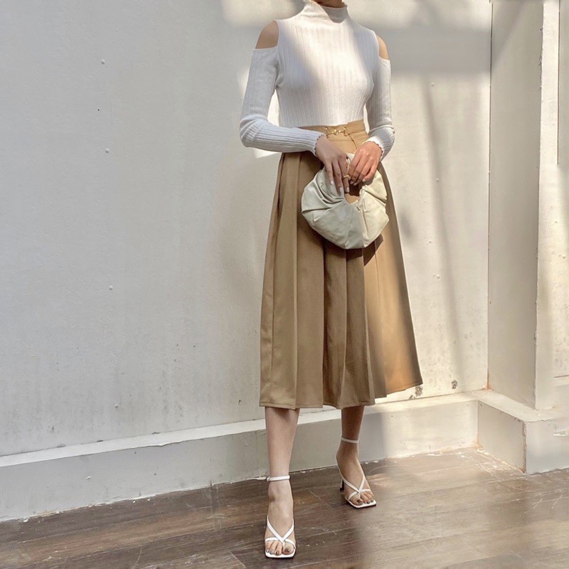Chân váy xếp ly midi - Pleaty Skirt | BigBuy360 - bigbuy360.vn
