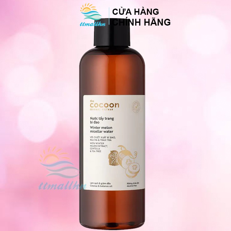Nước Tẩy Trang Bí Đao Cocoon 500ml nước tẩy trang cocoon ttmallhn