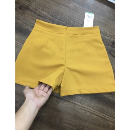 Quần Giả Váy 💖FREESHIP💖 Quần Váy Dáng Chữ A 2 Màu Đen Vàng Chất Tuyết Mưa Đẹp SP23 | BigBuy360 - bigbuy360.vn