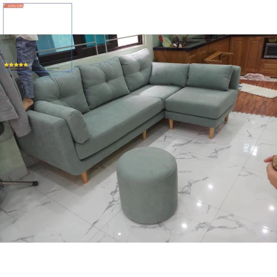 Bộ sofa góc nỉ thông minh