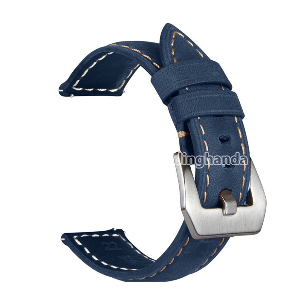 Dây da thay thế chất lượng cao cho đồng hồ thông minh Garmin Forerunner 645 245 245M