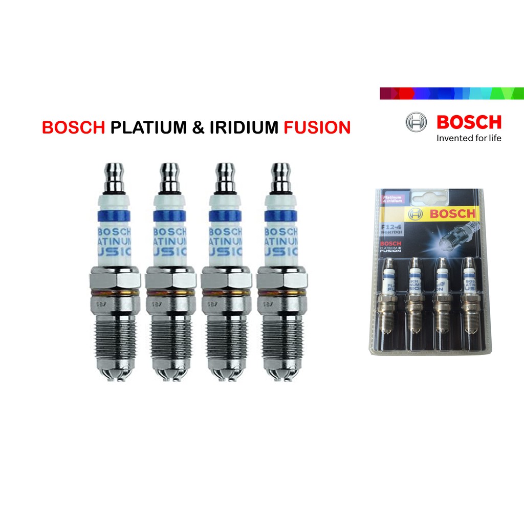 Bugi Chân Côn Ngắn  Bosch HGR7DQI  - Ford Explorer Mondeo Focus Escape 3.0/2.3  Mazd