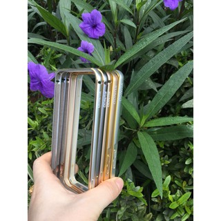 {COMBO 3 CHIẾC 100K} ỐP VIỀN KIM LOẠI SAM SUNG E5