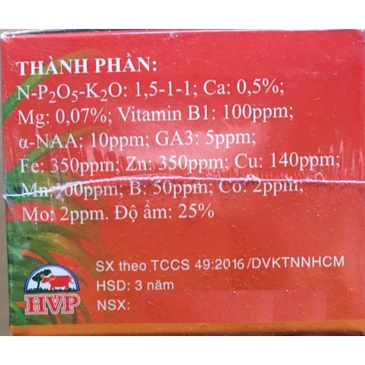 Phân bón túi lọc HVP HK3 (20 gói)