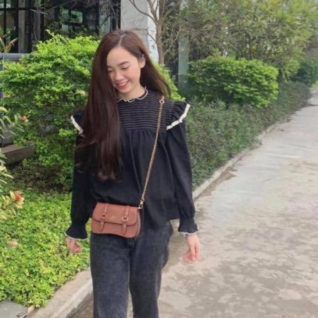 Áo sơ mi zara kid bánh bèo