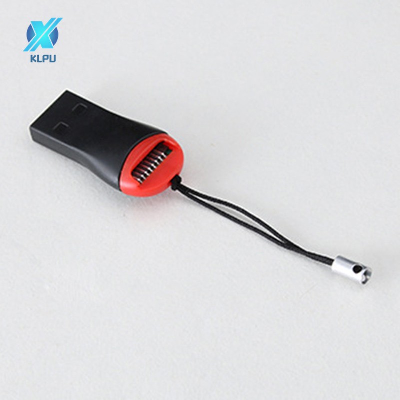 COD# Mini Micro USB 2.0 SD T-Flash TF Memory Card Reader Whistle #VN