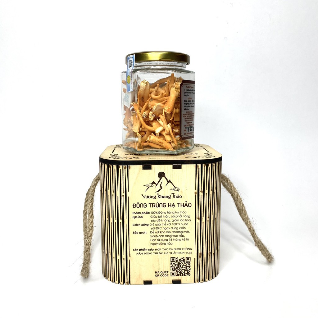 Đông Trùng Hạ Thảo Sấy Thăng Hoa - Hộp 10G - Vương Khang Thảo -Hàng Chính Hãng - Đông Trùng Hạ Thảo KON TUM | BigBuy360 - bigbuy360.vn