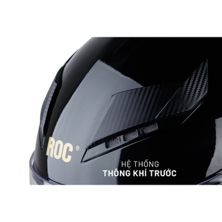 Nón Bảo Hiểm Fullface ROC R05 (2 Kính)