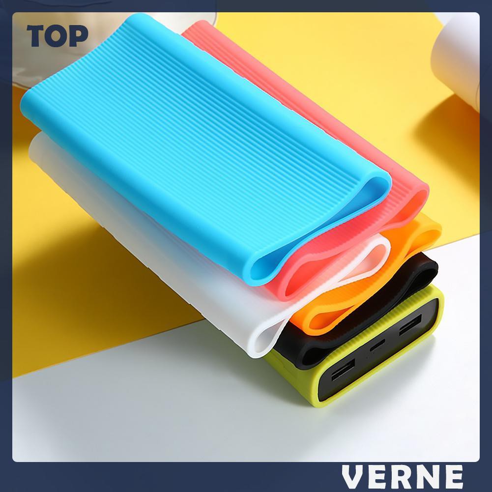 Vỏ Sạc Dự Phòng Verne Silicone 20000mah Cho Xiaomi Power Bank 3