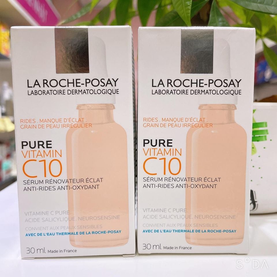 Dưỡng chất La Roche Posay Pure Vitamin C10 Serum 30ml - Hàng Công Ty