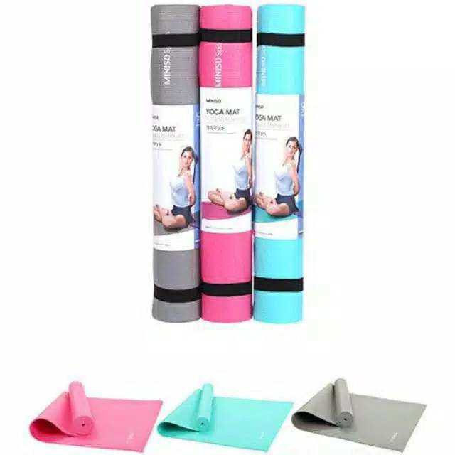 Miniso Thảm Tập Yoga Dày 3mm & 6mm Chất Lượng Cao