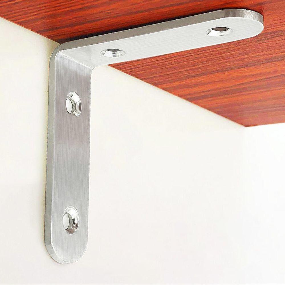 KUNHEV Set 2 Khóa Góc Cạnh Bằng Thép Không Gỉ Tiện Dụng